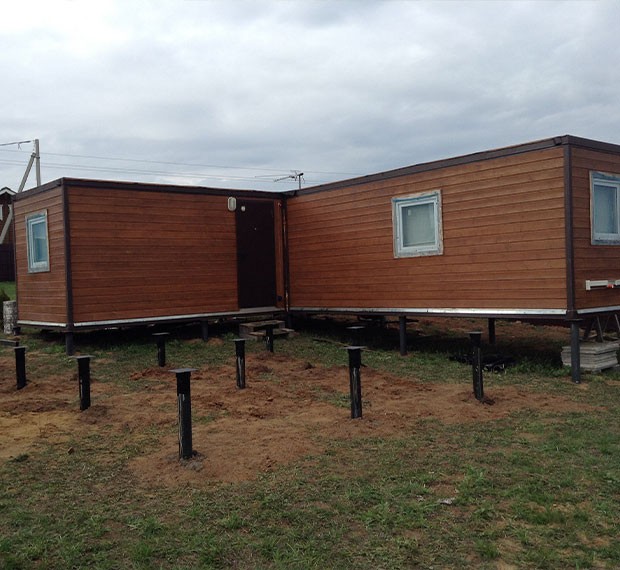 Винтовые сваи под бытовку в Борисоглебске