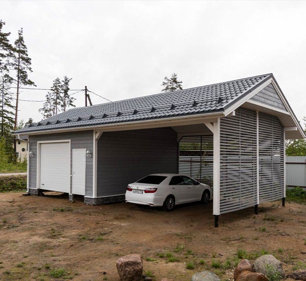 Монтаж винтовых свай под гараж в Борисоглебске